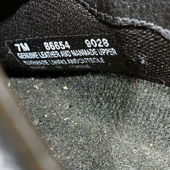 TIMBERLAND Red Suede Leather Slide, Mule/Clog, 7Med - Picture 6 of 7